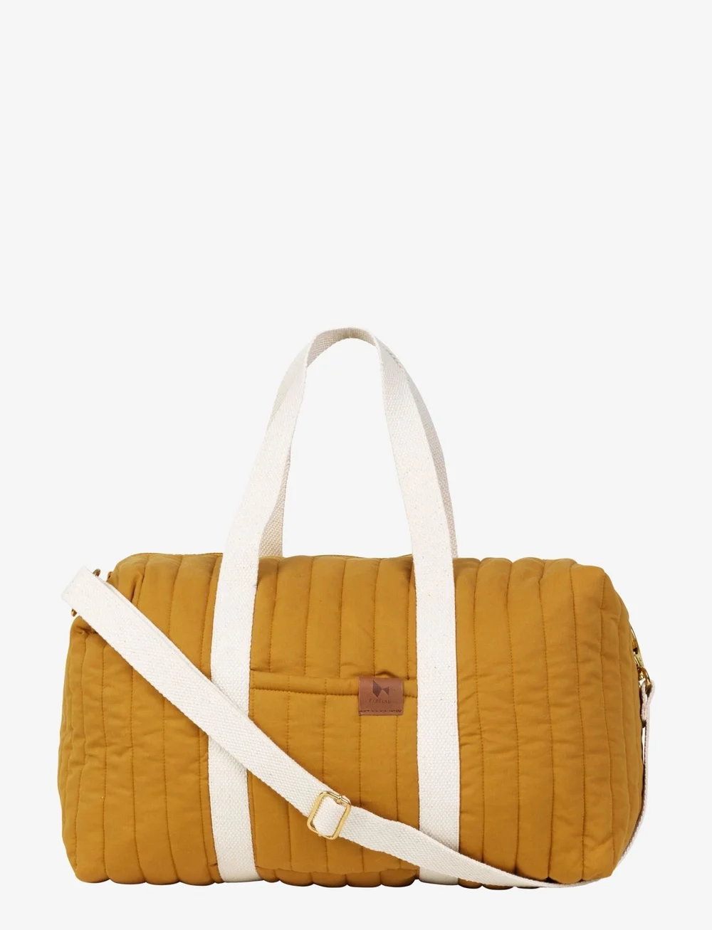 Fabelab - Quilted gym bag - Ochre - sportväskor - ochre - 1