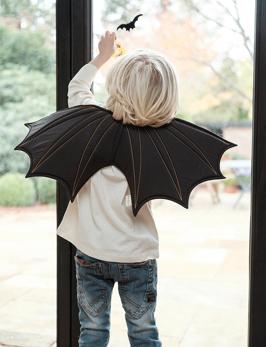 Fabelab - Wings - Bat - kostumetilbehør - black - 0
