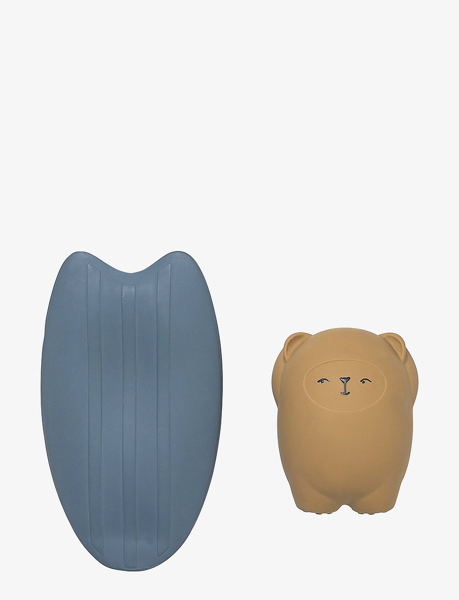 Fabelab - Bath Toys - Bob the Bear & Surfboar - baðleikföng - multi colours - 2