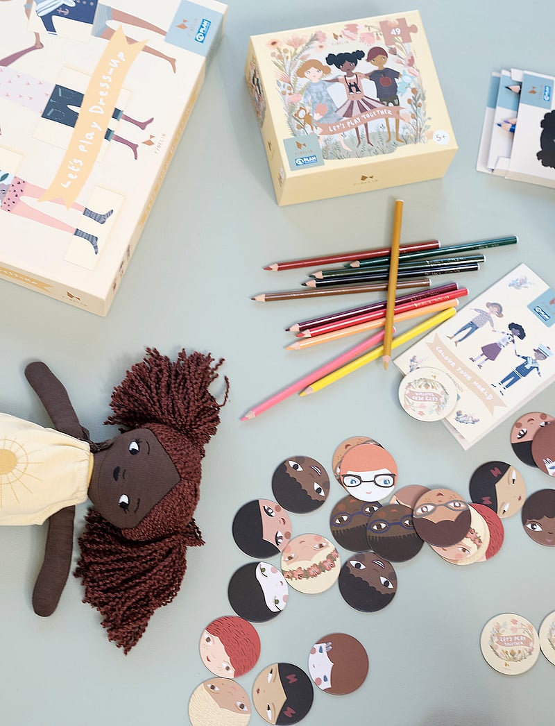 Fabelab - Puzzle 49pcs - Let's Play Together - klassische puzzles - multi colour - 2