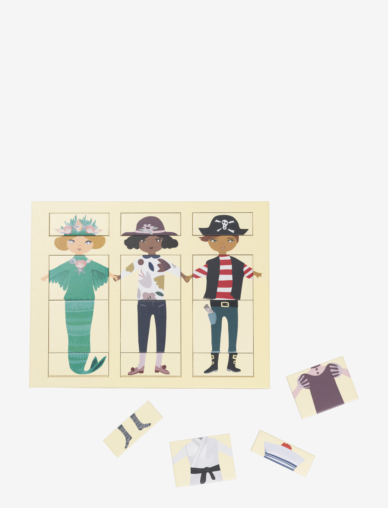 Fabelab - Puzzle Game - Lets Play dress-Up - klassiska pussel - multi colour - 2