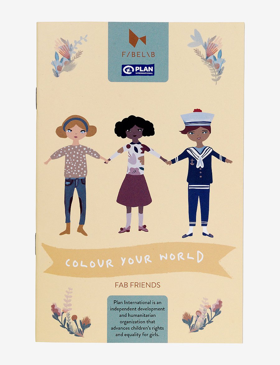 Fabelab - Colouring Book - Colour Your World - mal- & bastelbücher - no color - 1
