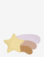 Quilted Blanket - Shooting Star - LILAC,CARAMEL,OL