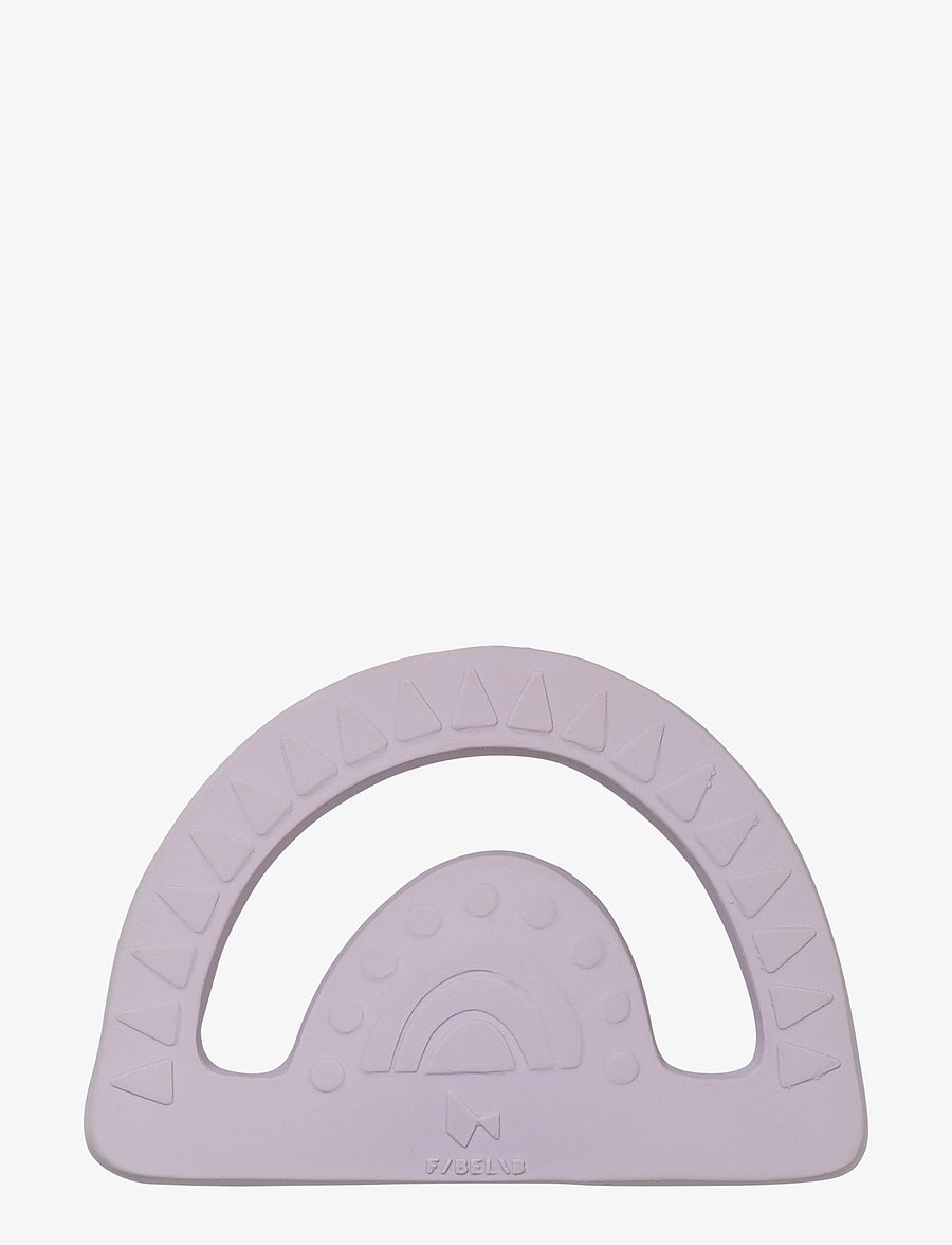 Fabelab - Natural Rubber Teether - Rainbow - Lilac - madalaimad hinnad - lilac - 0