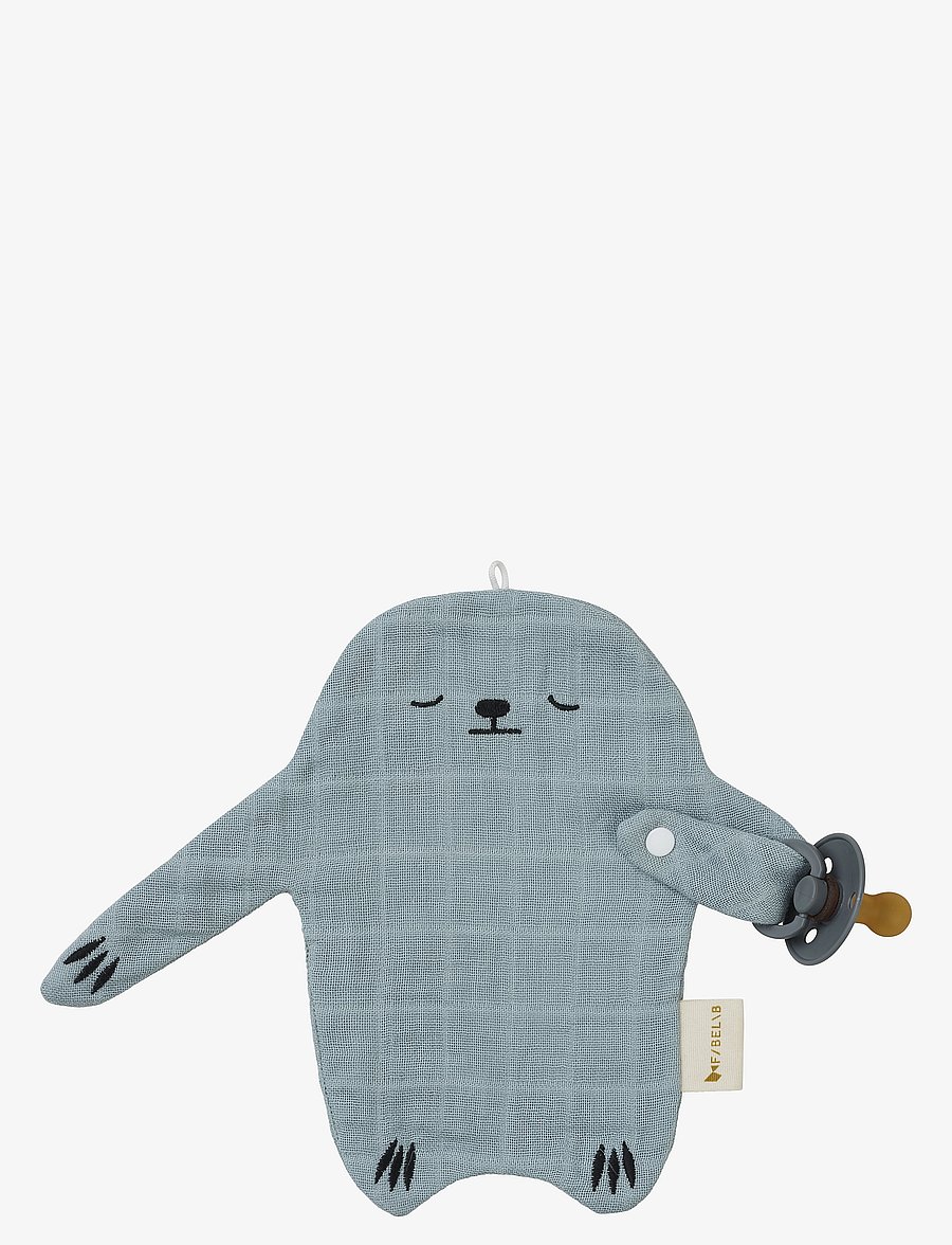 Fabelab - Pacifier Cuddle - Sloth - Cottage B - cottage blue - 0