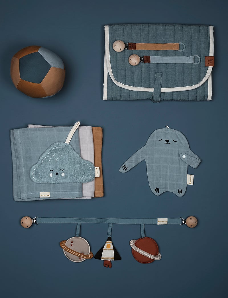 Fabelab - Pacifier Cuddle - Sloth - Cottage B - cottage blue - 2