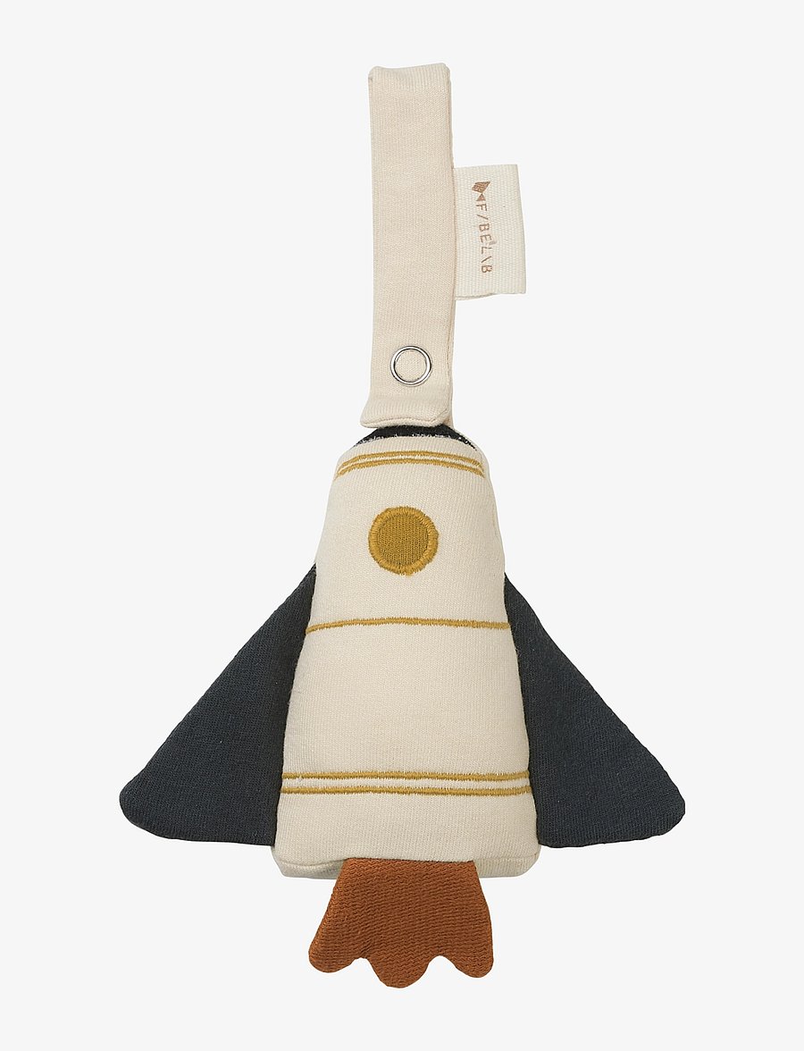 Fabelab - Activity Toy - Spaceship - dark grey, cinna - 0