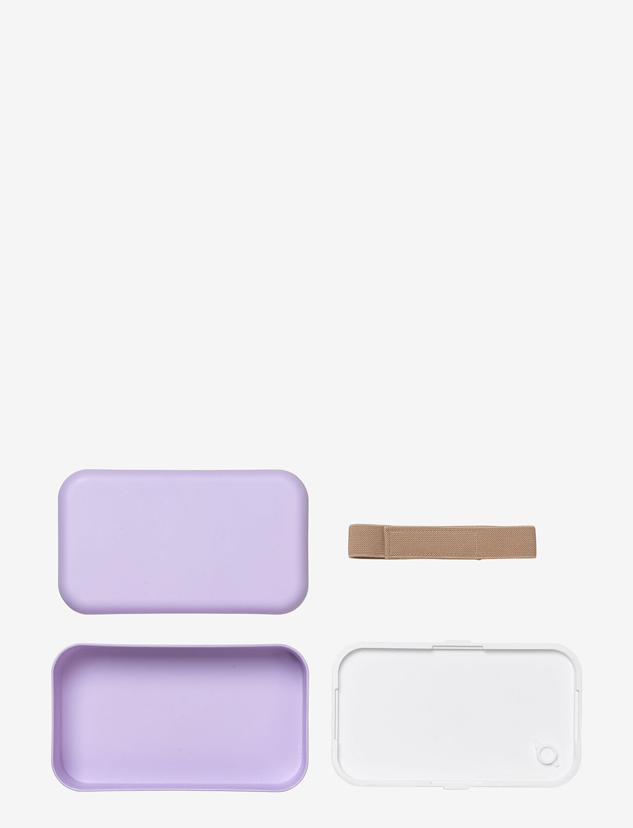 Fabelab - Lunchbox 1 layer - Lilac- PLA - laveste priser - lilac - 1