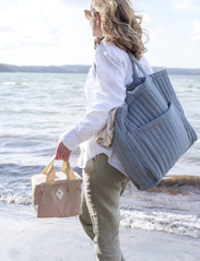 Fabelab - Quilted Tote Bag - Chambray Blue Spruce - kassit & pienet laukut - blue spruce - 1