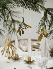 Fabelab - Christmas Ornaments Yule Greens - 3 pack - Golden Metal - laagste prijzen - gold - 3