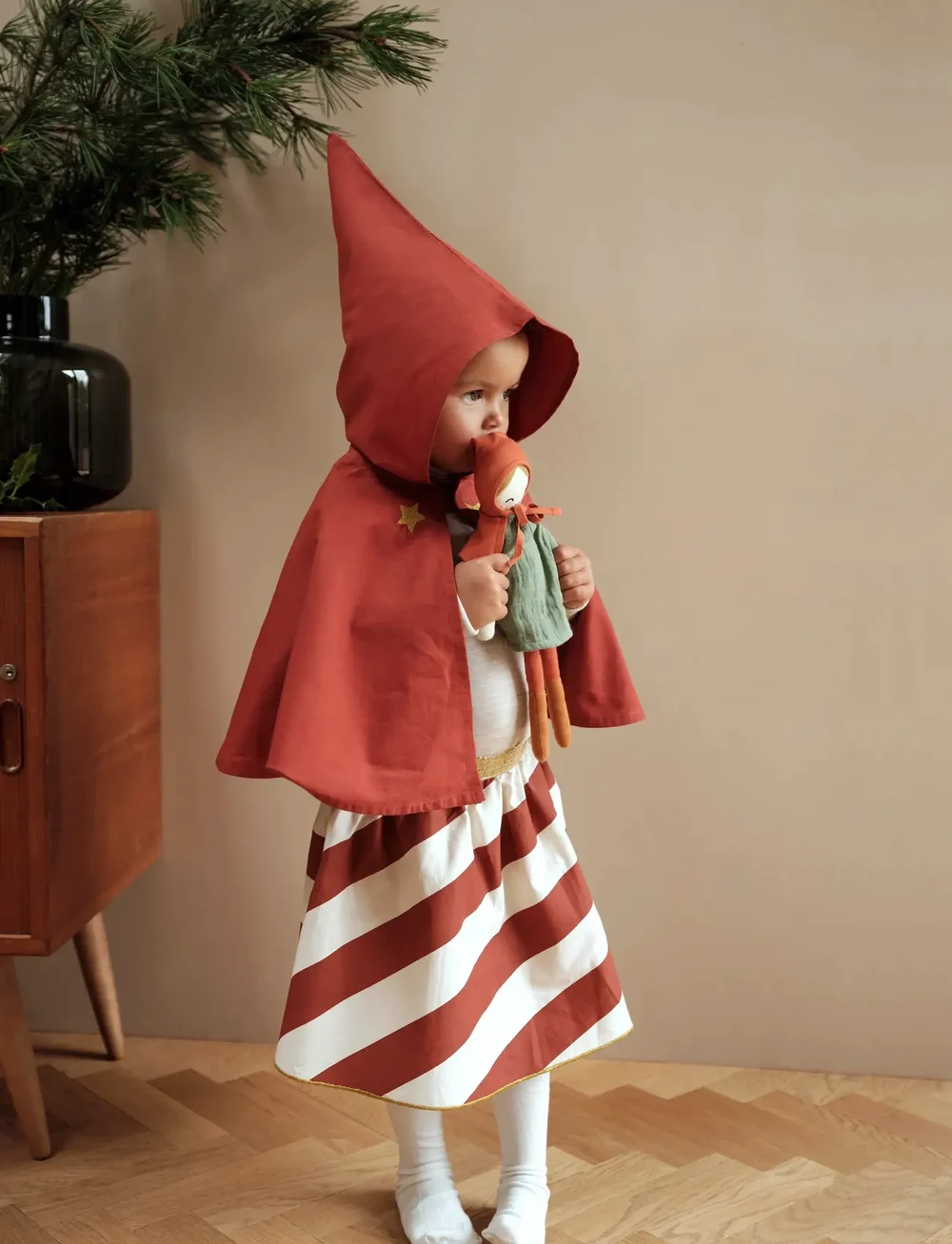 Fabelab - Dress-up elf set - Skirt and Cape - kostumetilbehør - 100% organic cot - 1