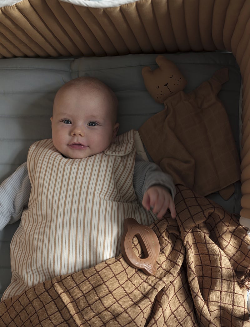 Fabelab - Crib bumper - Caramel - gitterbettumrandungen - caramel - 1