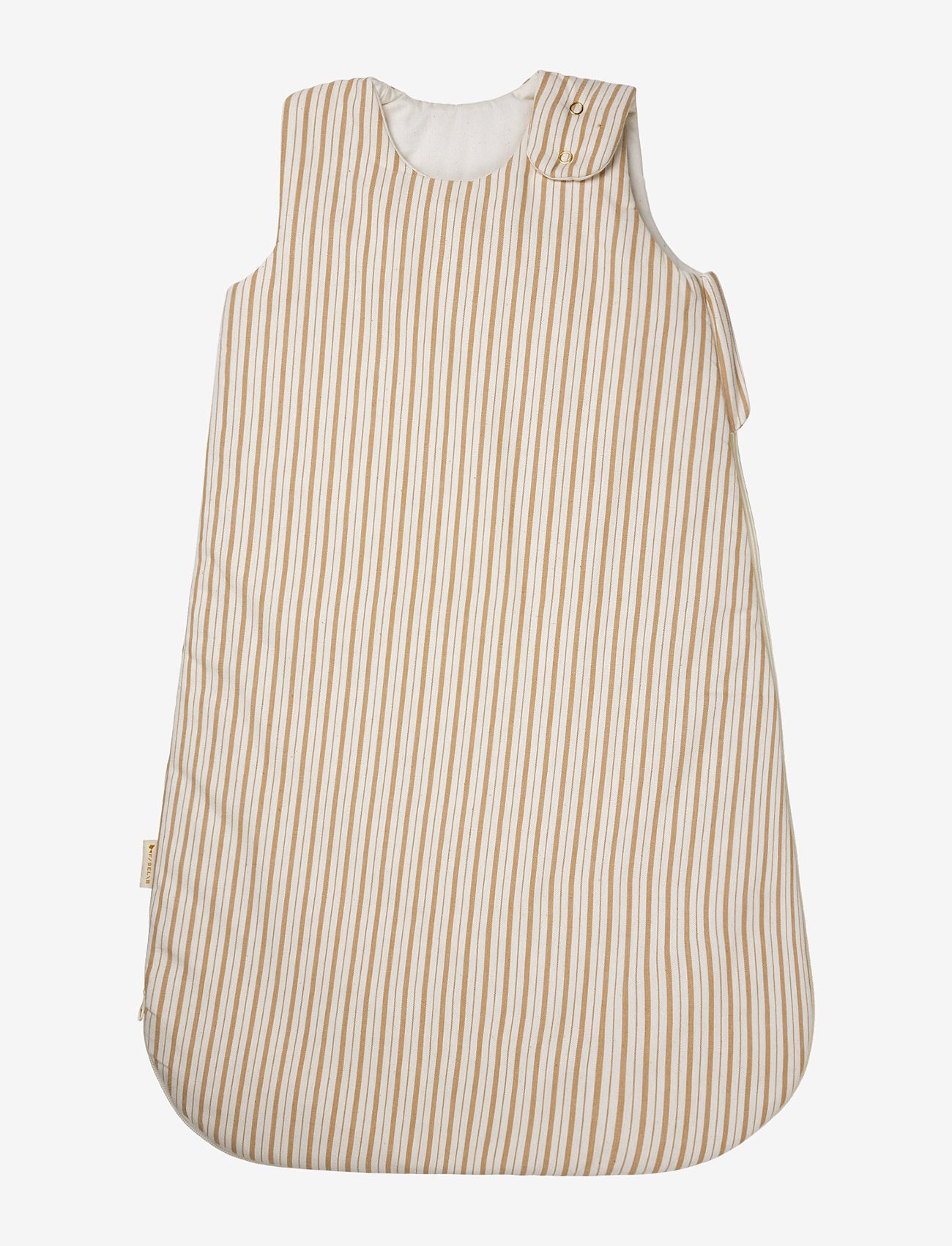 Fabelab - Sleeping bag - Caramel Stripes 0-6M - zemākās cenas - natural - 0