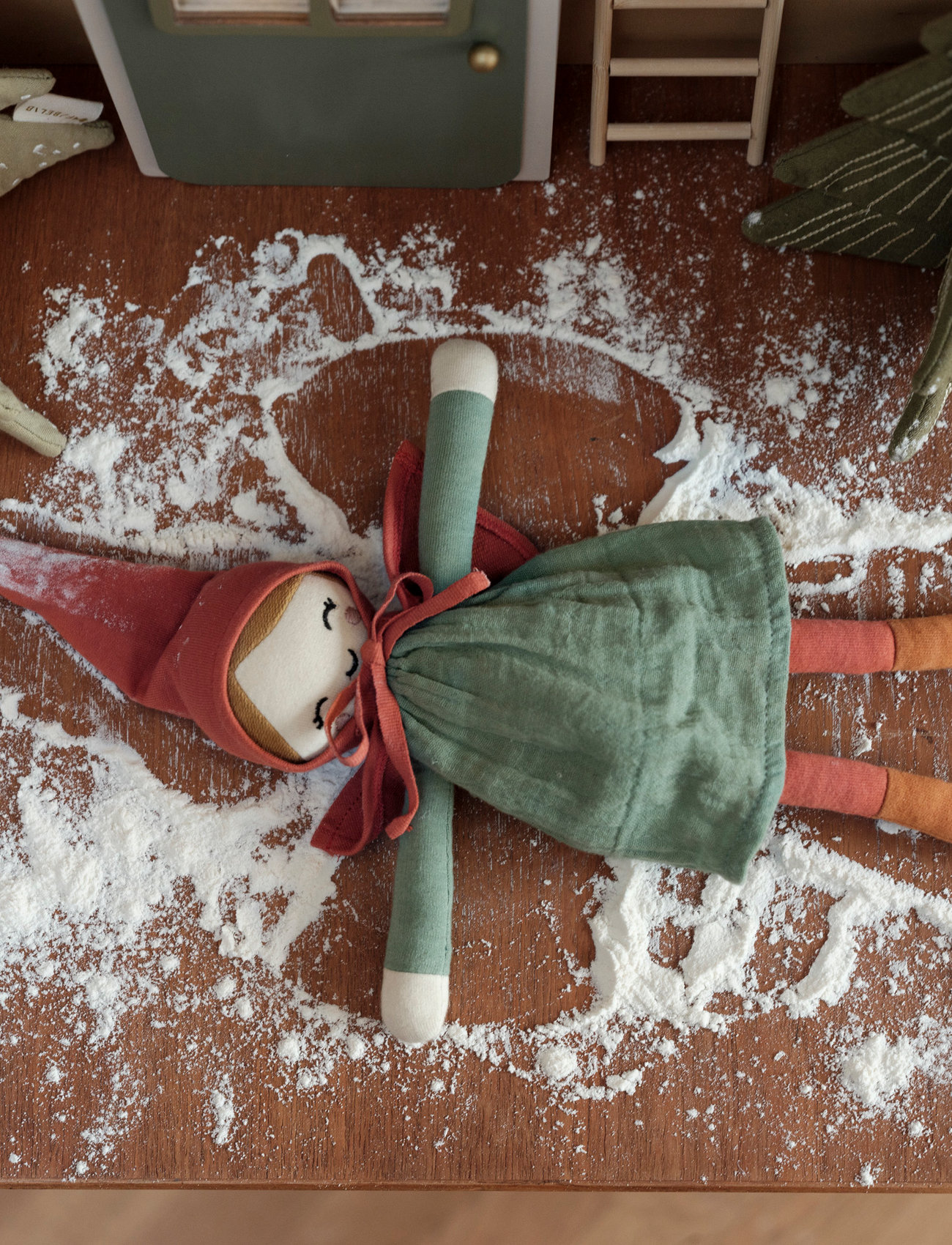 Fabelab - Christmas Elf Doll - Ida - najniższe ceny - picante,matte gr - 1
