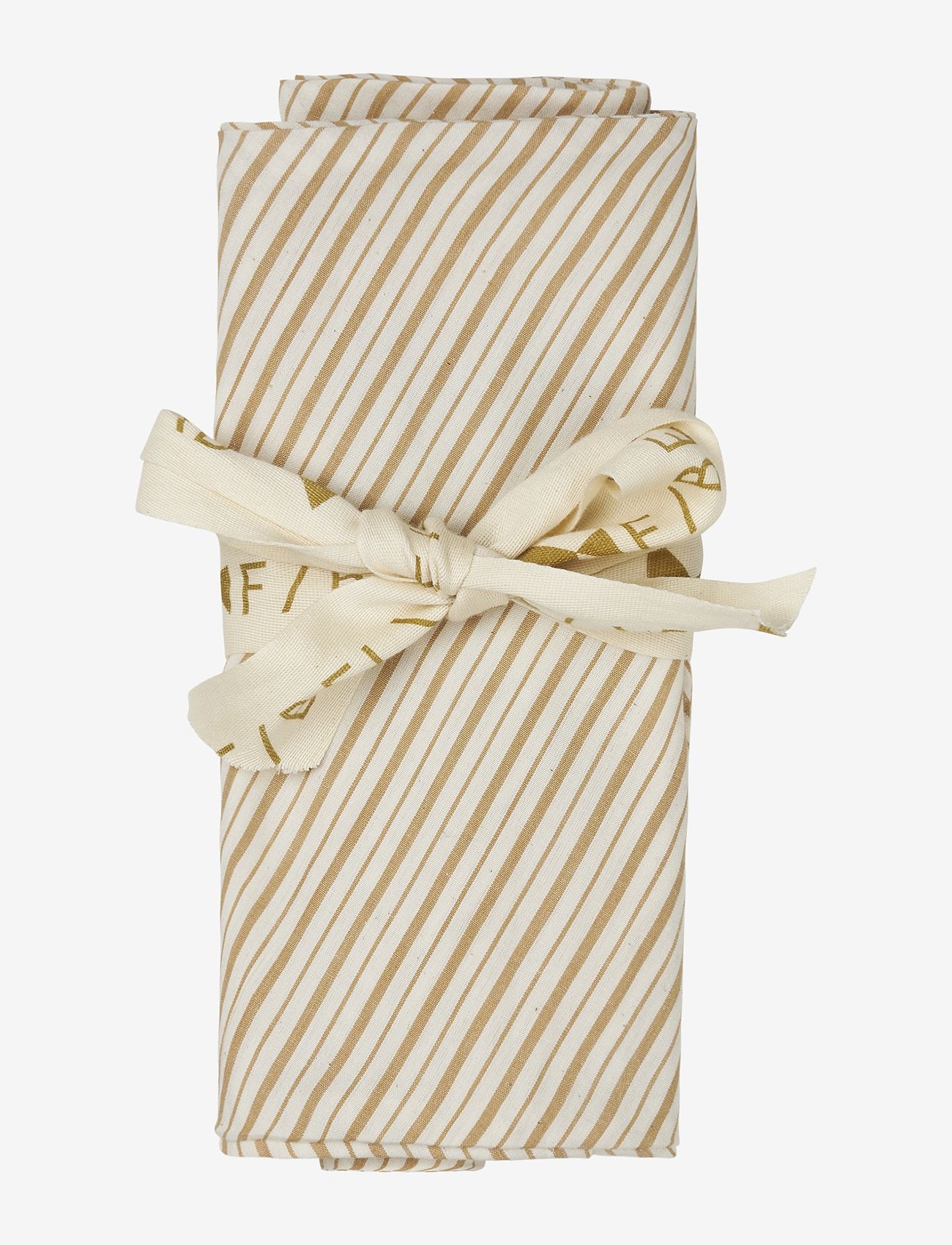 Fabelab - Nursing Pillow Cover - Caramel Stripes - nursing pillows - natural/caramel stripes - 1