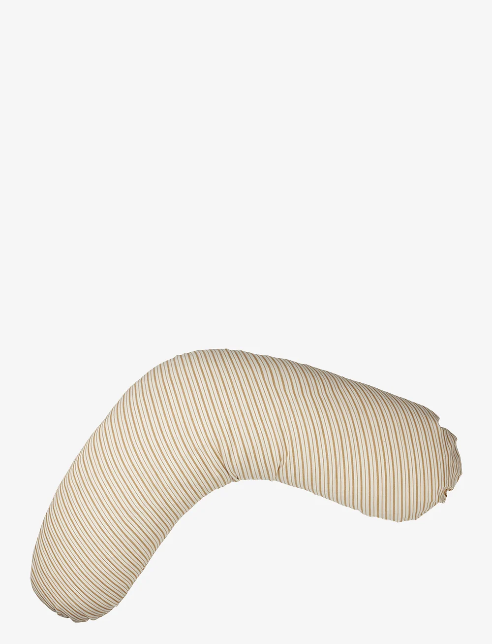 Fabelab - Nursing Pillow Cover - Caramel Stripes - nursing pillows - natural/caramel stripes - 2