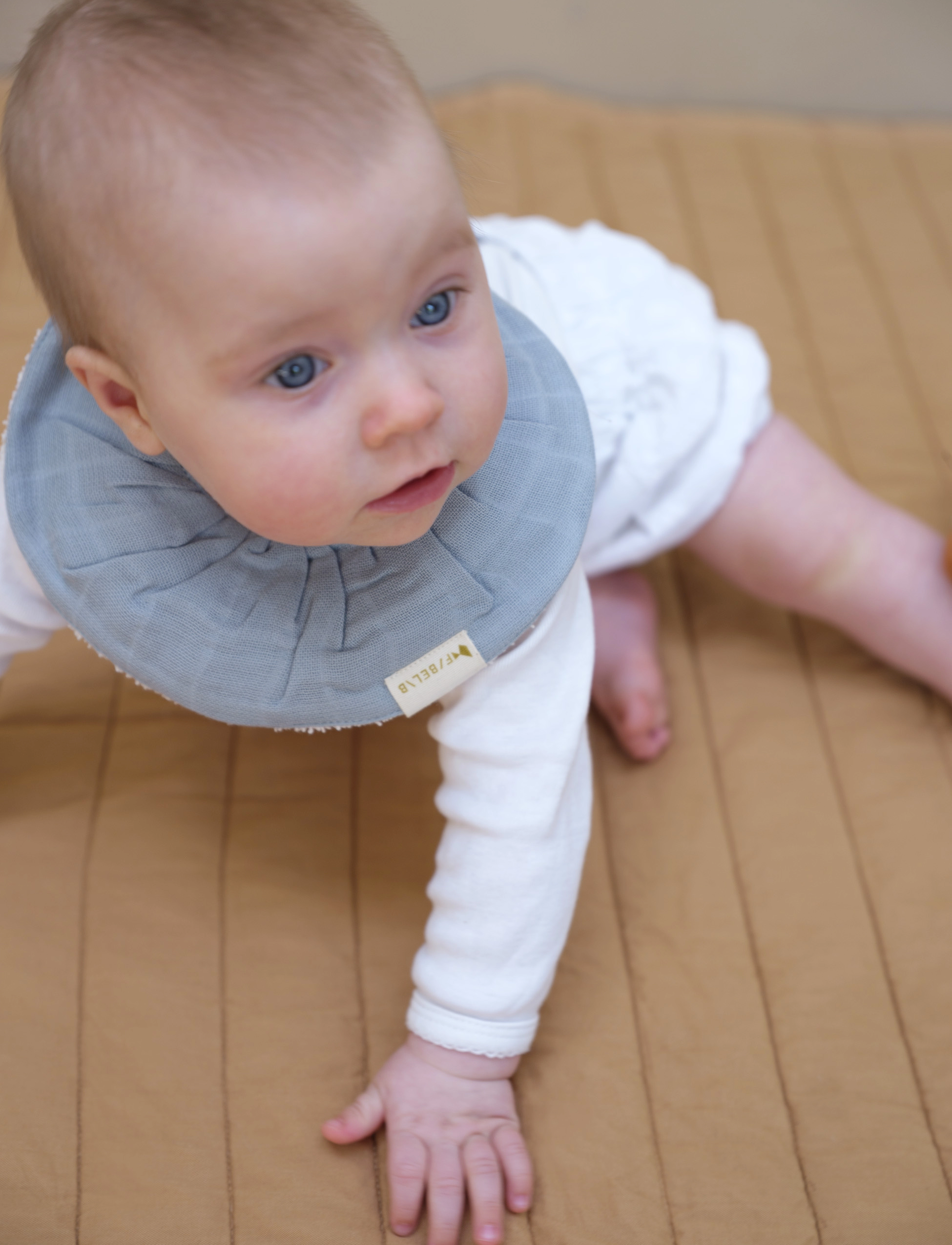 Fabelab - Ruffle bib - Cottage Blue Mix - 3 p - multi colours - 1