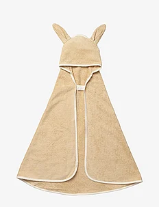 Hooded Baby Towel - Bunny - Wheat, Fabelab