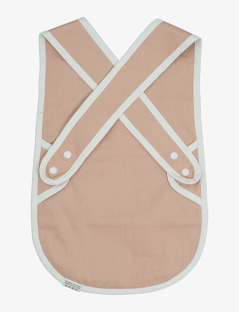 Fabelab - Cross Back Bib - Dusty Rose - sleeveless bibs - dusty rose - 1