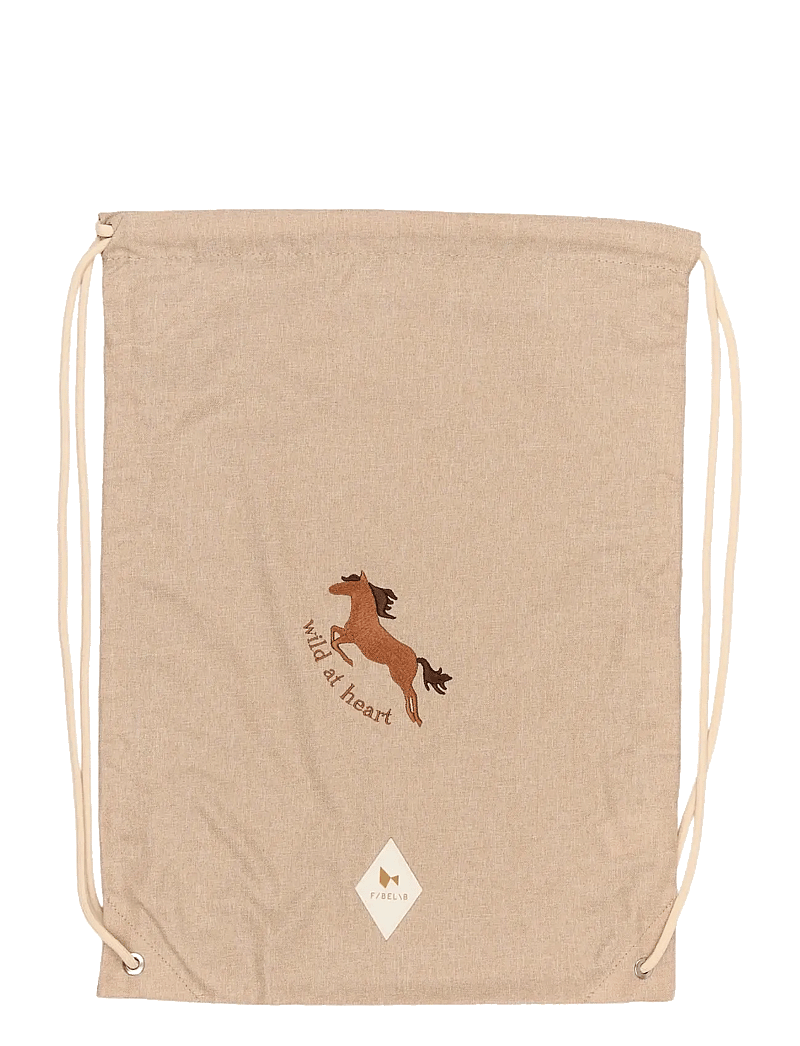 Fabelab - String Bag - Wild at Heart - spordikotid - caramel - 2