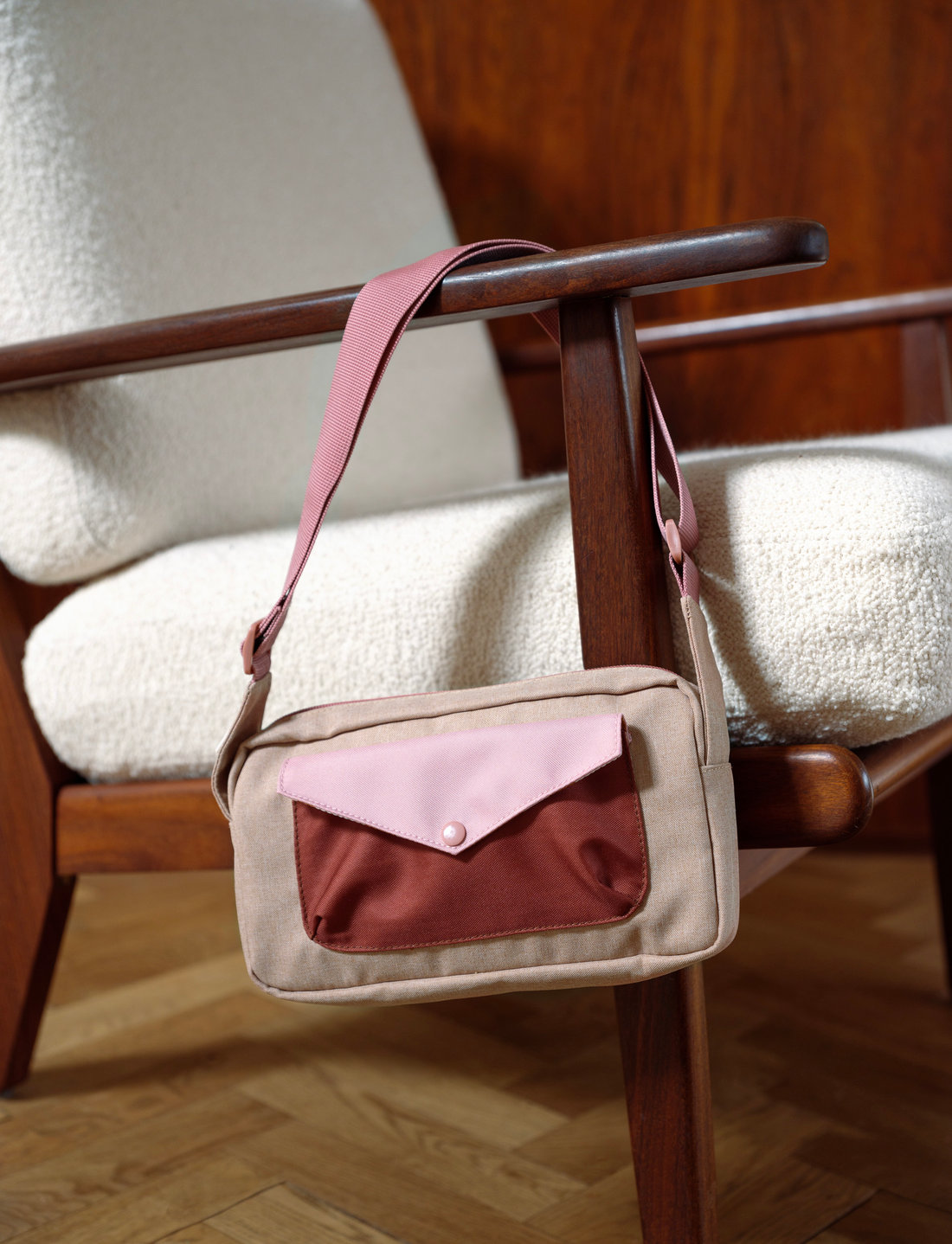 Fabelab Shoulder Bag Caramel Mix Totes small bags Boozt