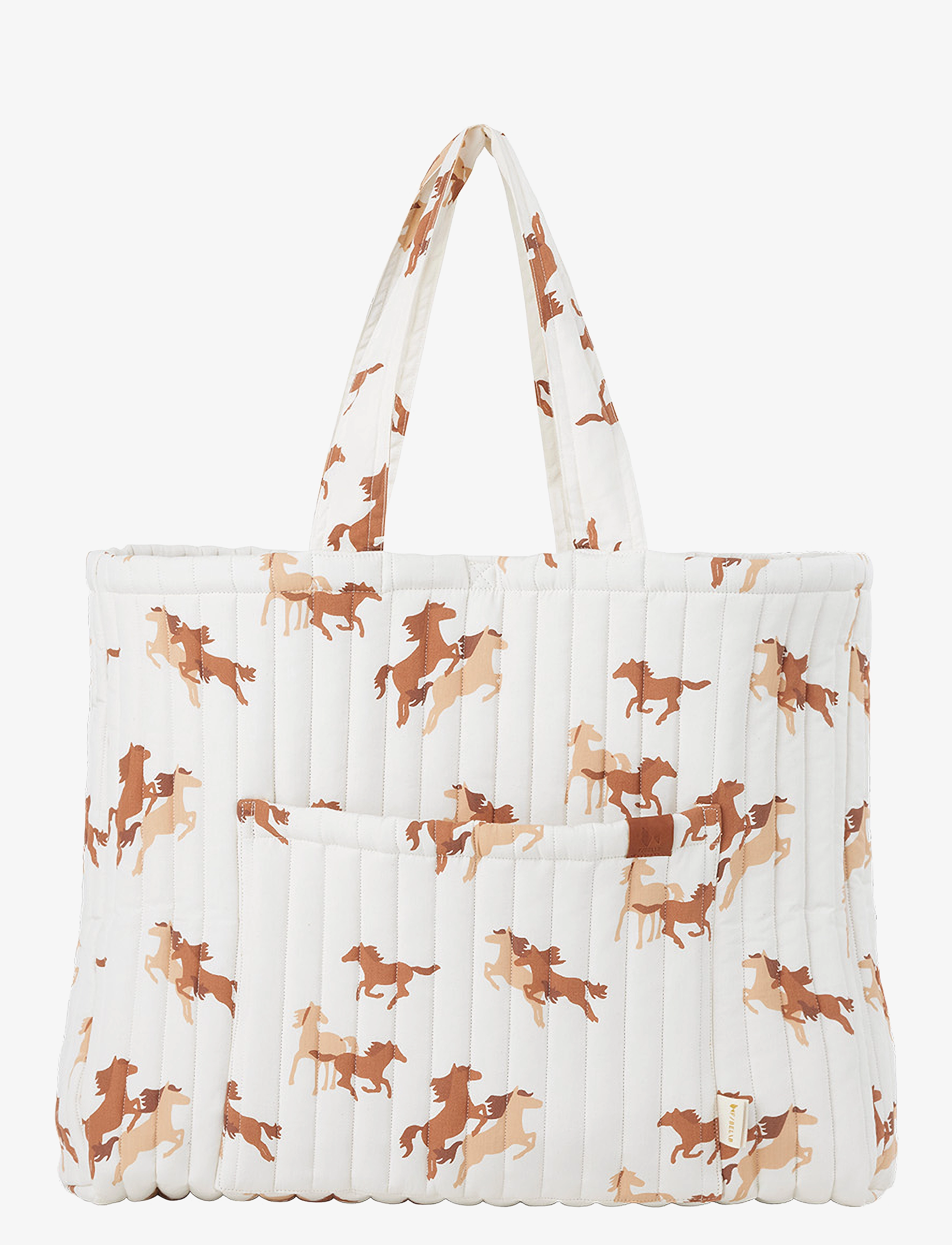 Quilted Tote Bag - Wild at Heart - MULTI PRINT