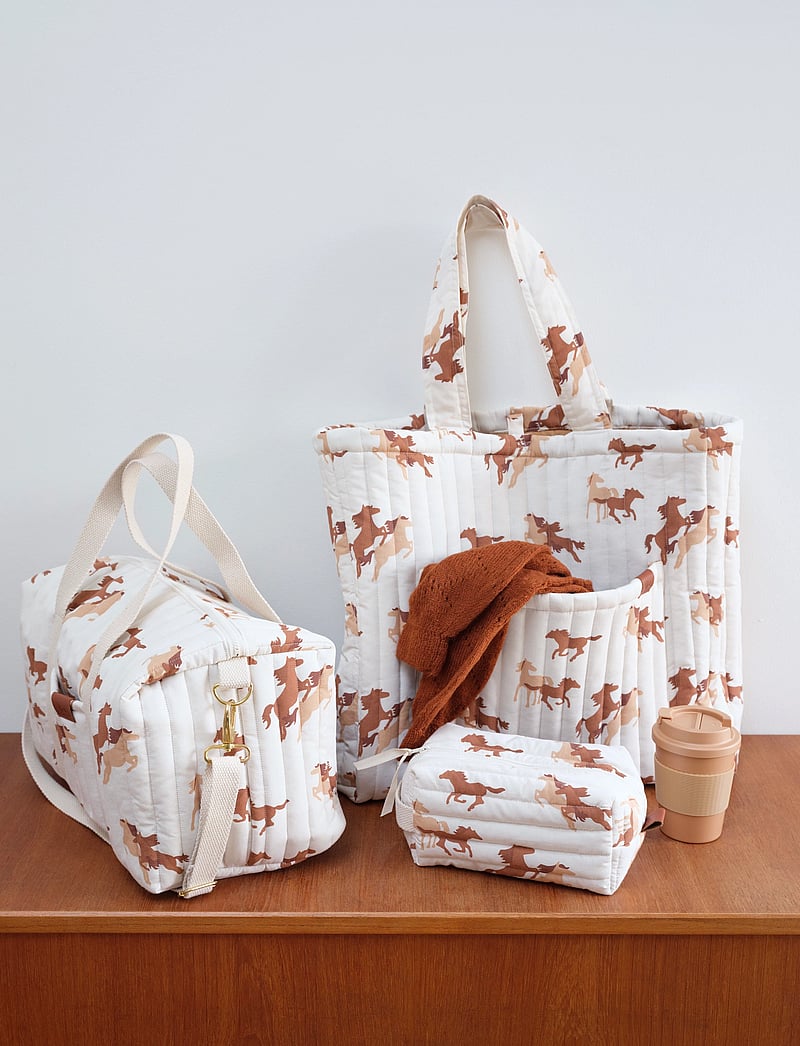 Fabelab - Quilted Tote Bag - Wild at Heart - kleine tassen - multi print - 0