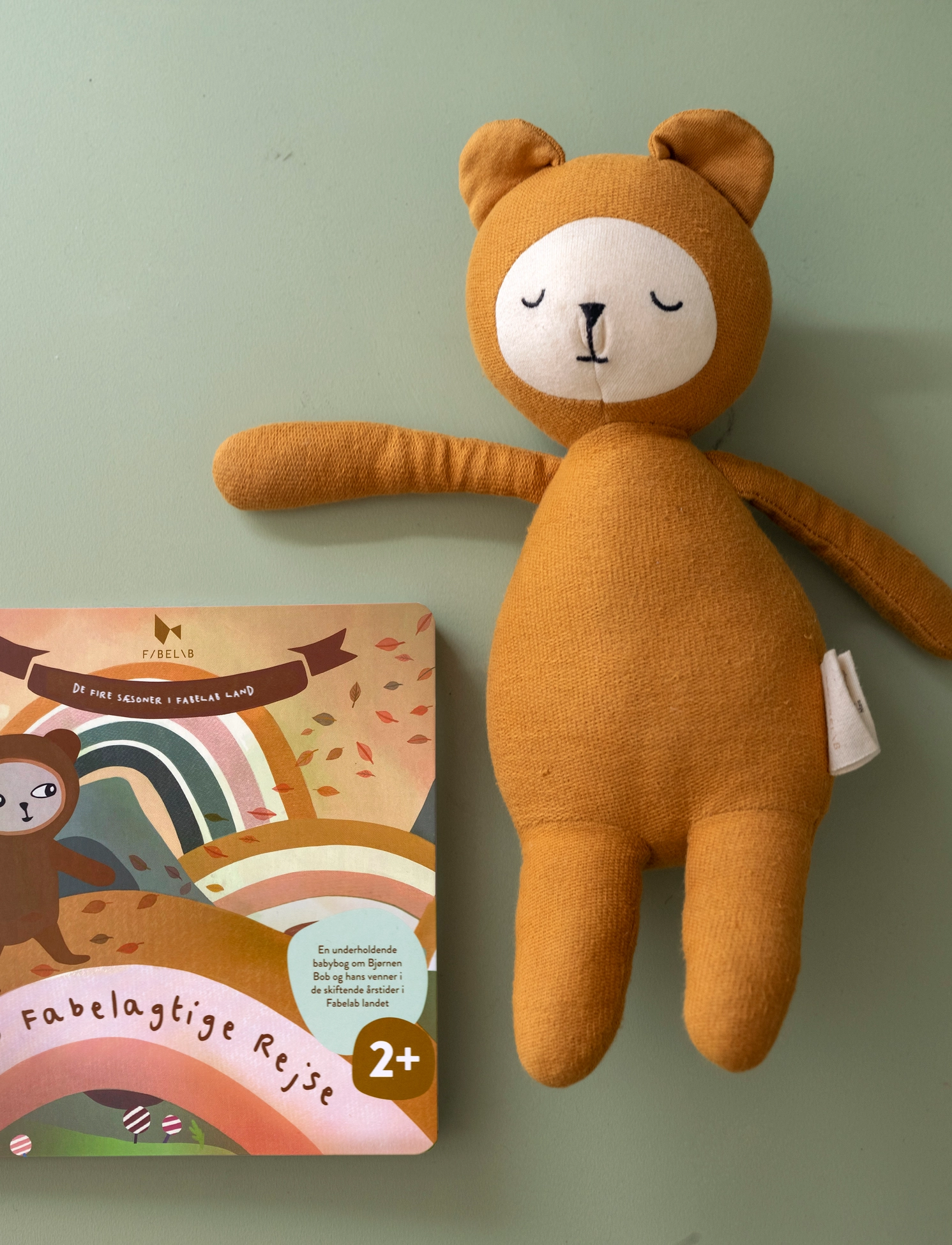 Fabelab - Buddy - Bear - teddyberen - ochre - 3