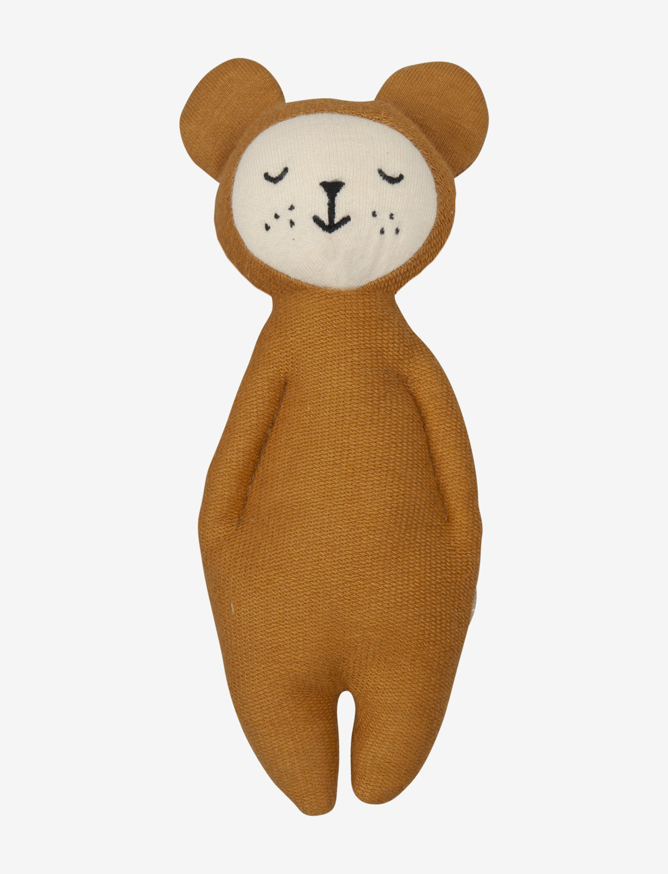 Fabelab - Rattle Soft - Bear - Ochre - ochre - 0