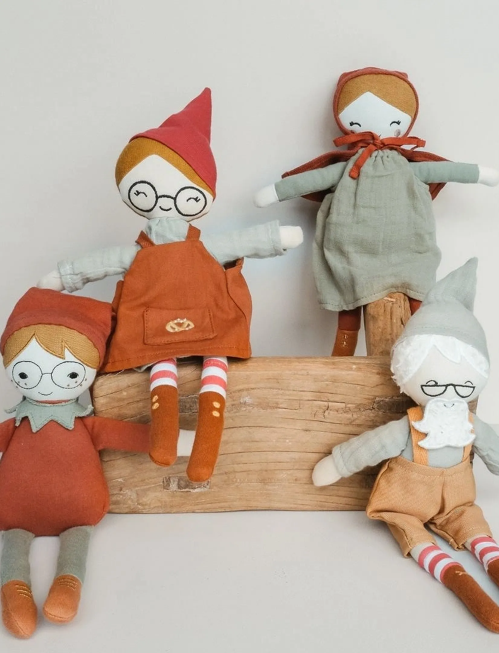 Fabelab - Christmas Elf Doll - Nana - multi colours - 4