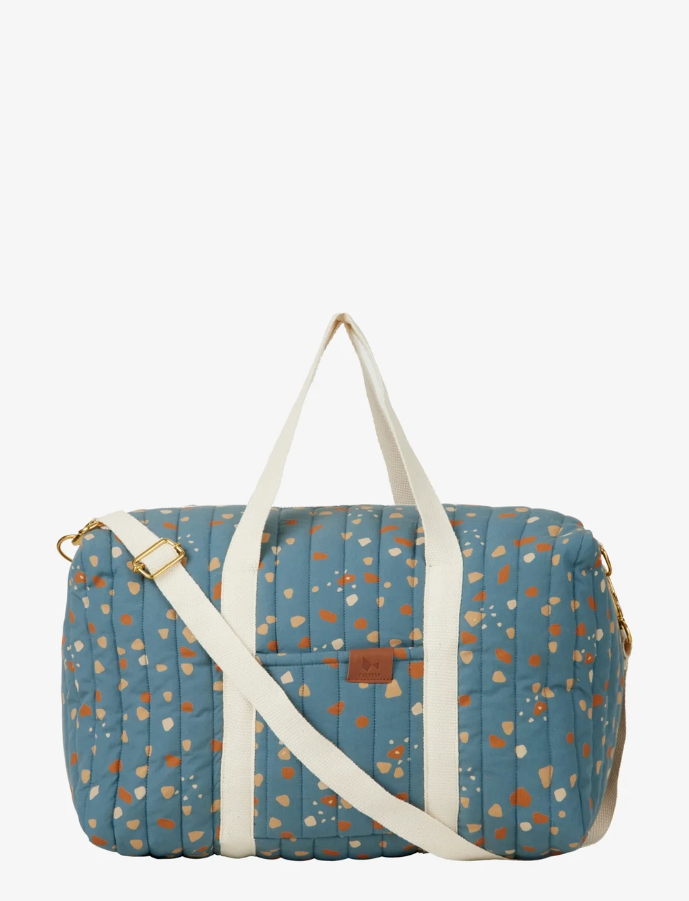 Fabelab - Quilted Gym Bag - Small - Cobblesto - sportstasker - blue spruce - 1