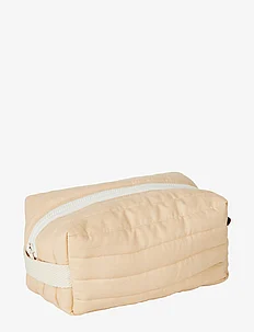 Quilted Toiletry Bag - Wheat, Fabelab