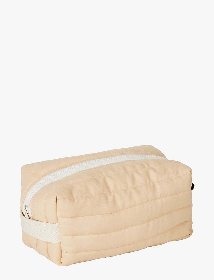 Fabelab - Quilted Toiletry Bag - Wheat - baðtími - wheat - 1