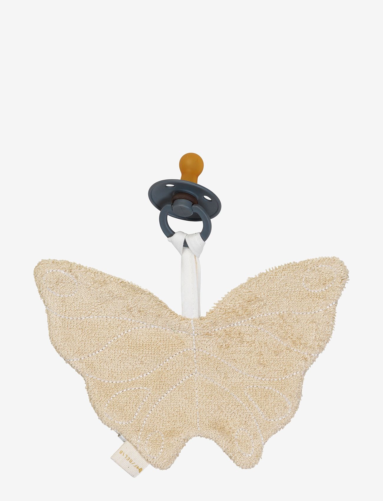 Fabelab - Pacifier Cuddle Butterfly - lägsta priserna - wheat - 0