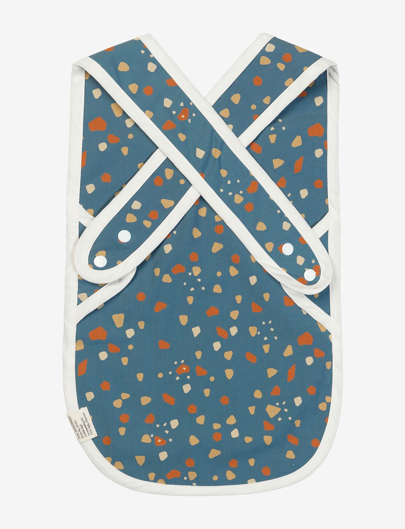 Fabelab - Cross Back Bib - Cobblestone - lowest prices - blue spruce - 1