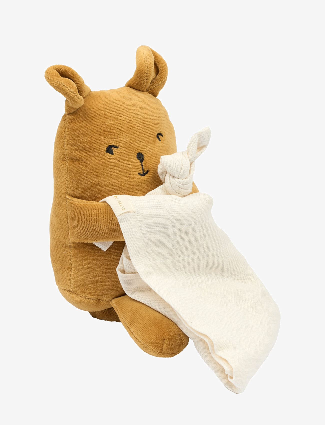 Fabelab - Fabbie Music Box - Bear - schmusetuch - wood thrush - 0