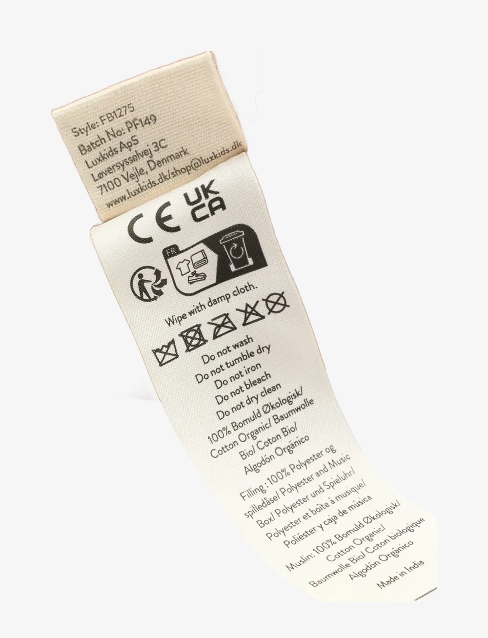 Fabelab - Fabbie Music Box - Bunny - bamser - ash rose - 4