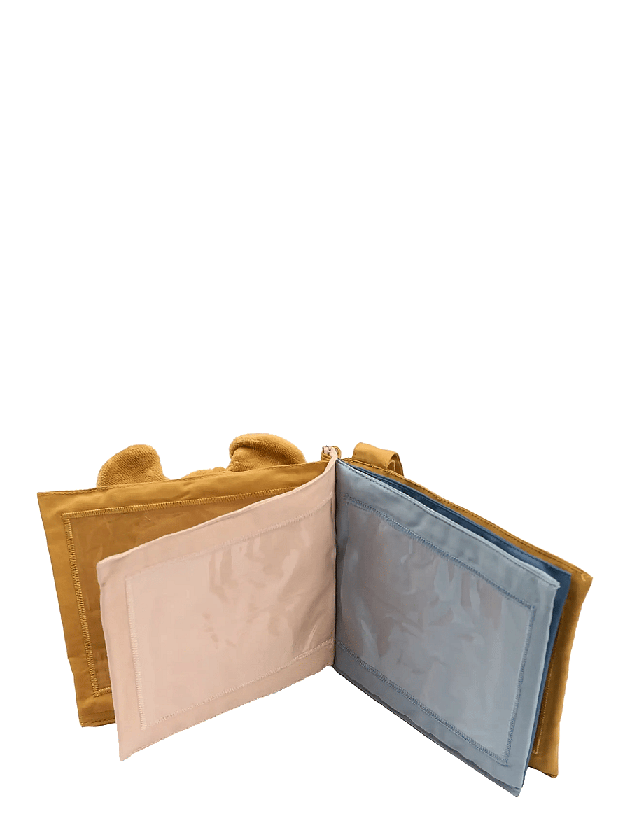 Fabelab - Fabric Book - My Family Album - ungbarnabækur - wood thrush - 3