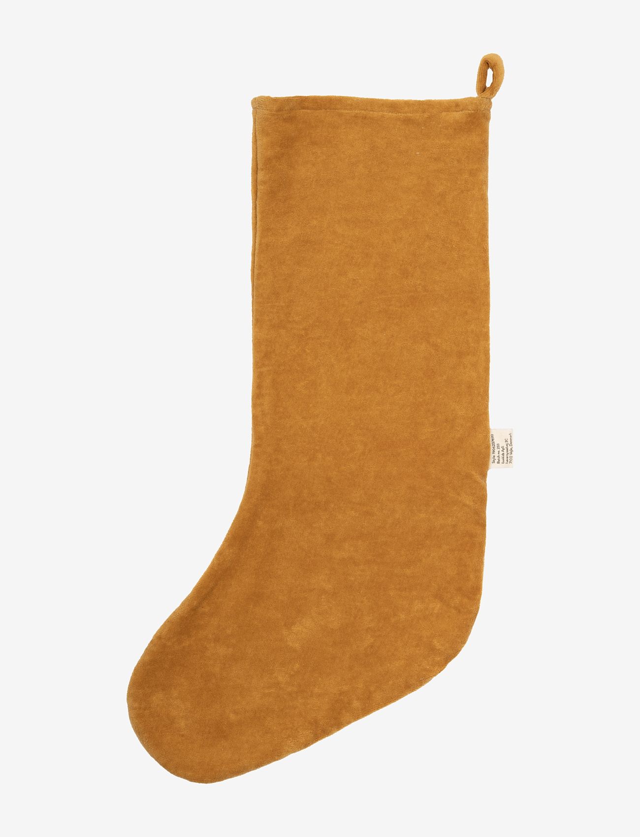 Fabelab - Christmas Stocking - Bear - dekorativt tilbehør - ochre - 1