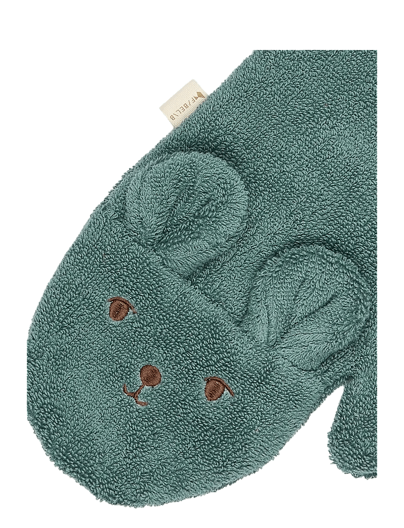 Fabelab - Bath Mitts - 2 pack - Bear and Bunn - cloths - wood thrush - 2