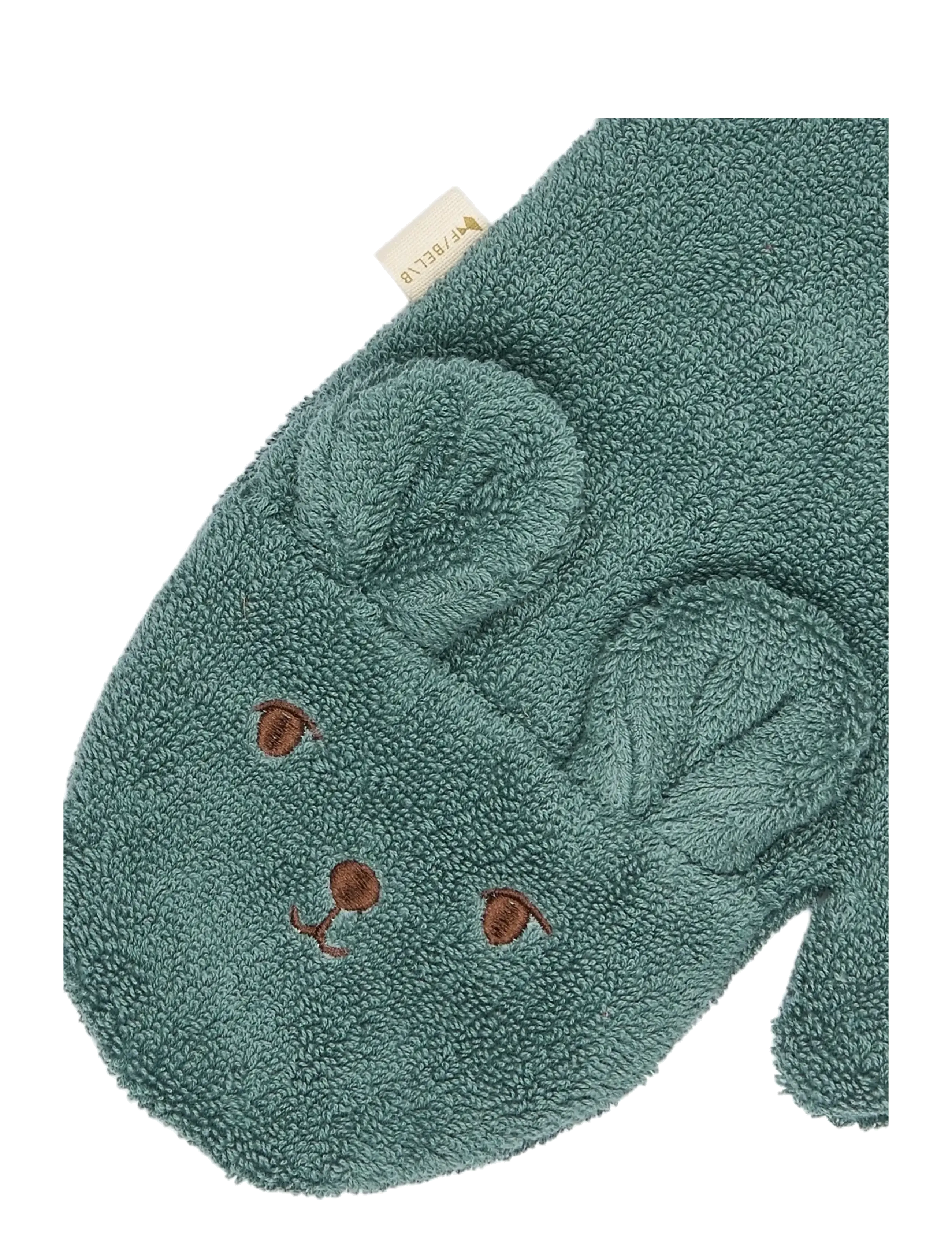 Fabelab - Bath Mitts - 2 pack - Bear and Bunn - myjki - wood thrush - 2