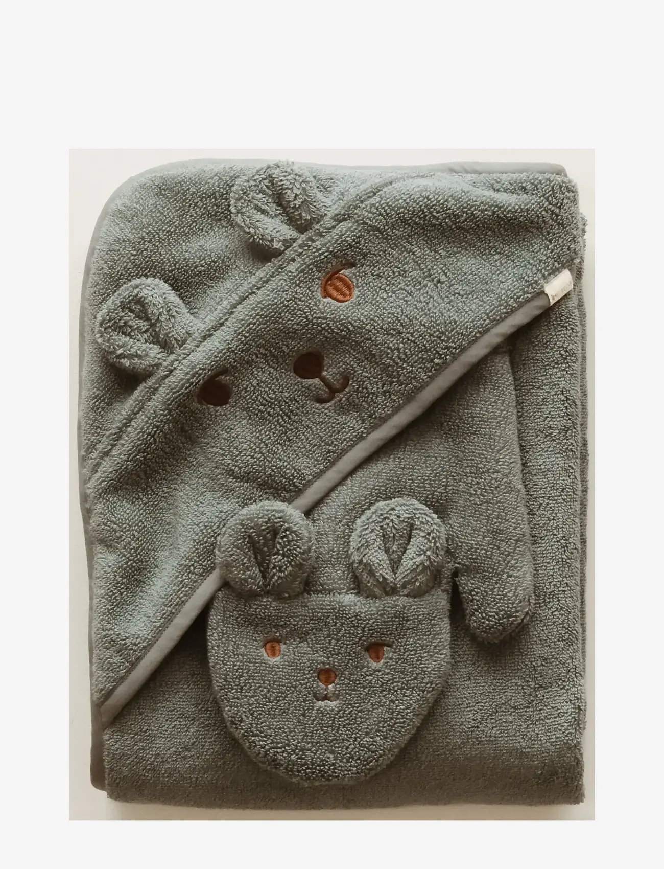 Fabelab - Towel - Bear - waschlappen - goblin blue - 5