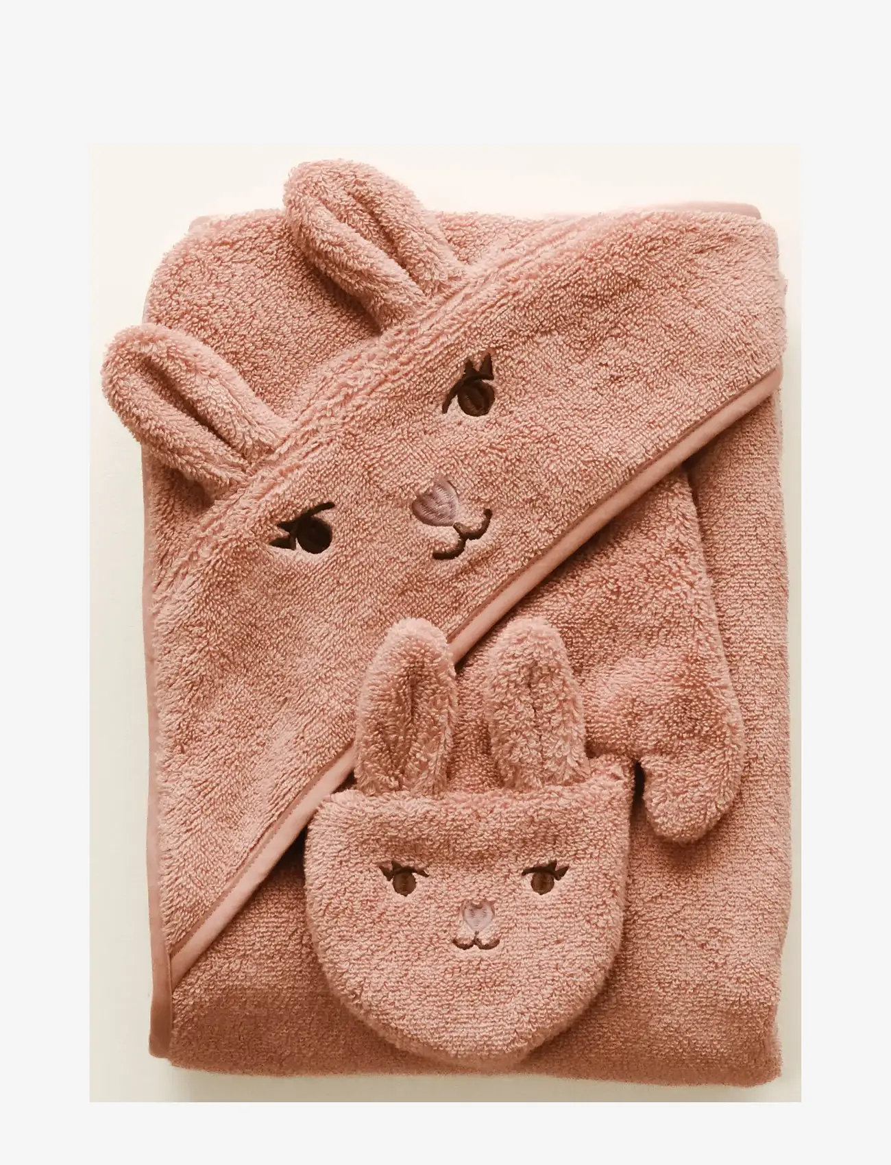 Fabelab - Towel - Bunny - rätikud - ash rose - 5