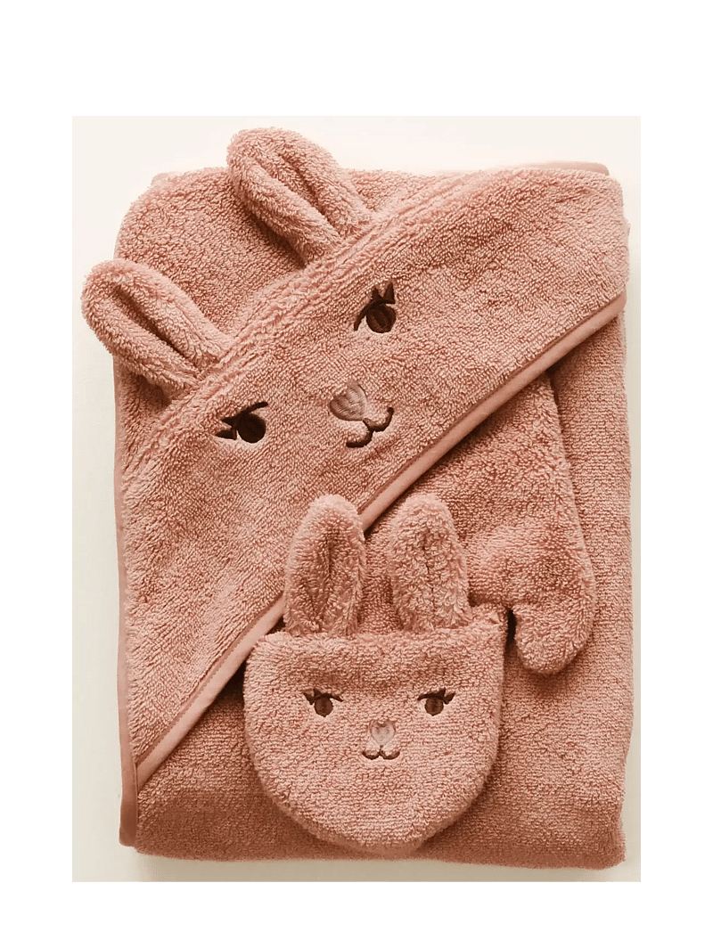 Fabelab - Towel - Bunny - rätikud - ash rose - 5