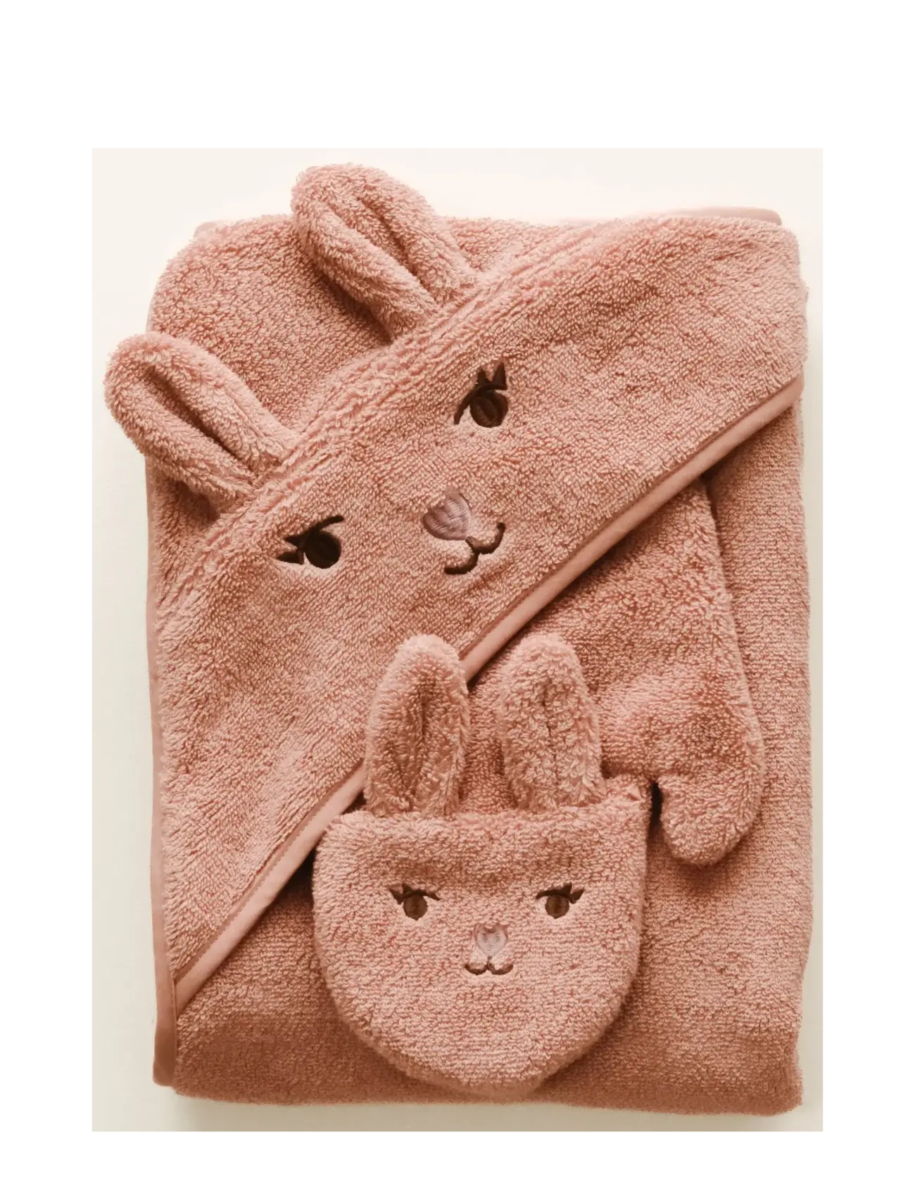 Fabelab - Towel - Bunny - dvieļi - ash rose - 5