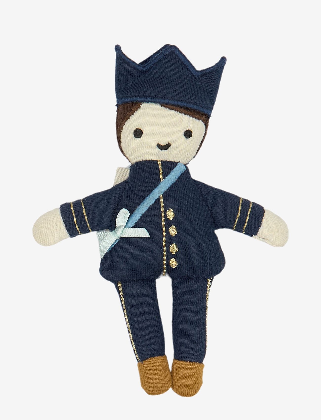 Fabelab - Pocket Friend - King - plüschspielzeug - peacoat - 0