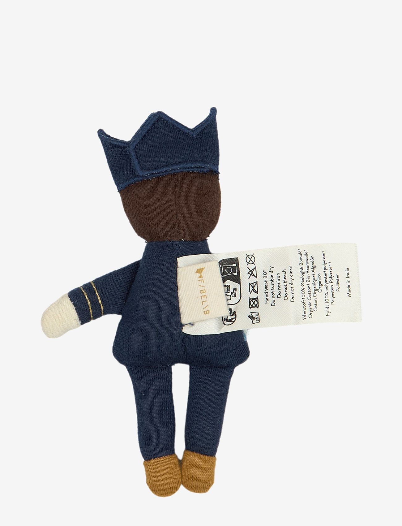 Fabelab - Pocket Friend - King - plüschspielzeug - peacoat - 1