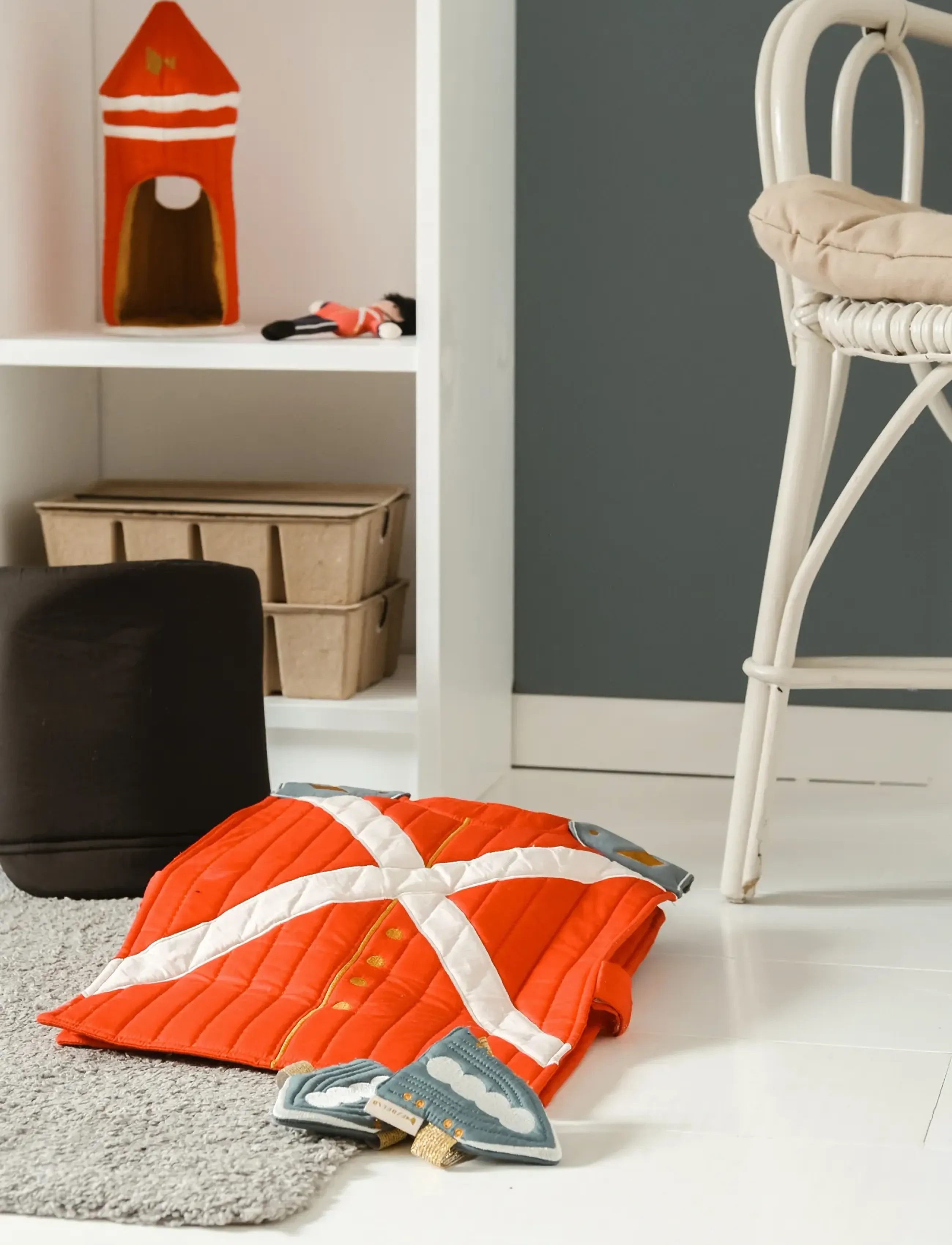 Fabelab Dress-Up Garde, 3-5Y, Costumes & Accessories, Rot - Character Costumes, Kinder