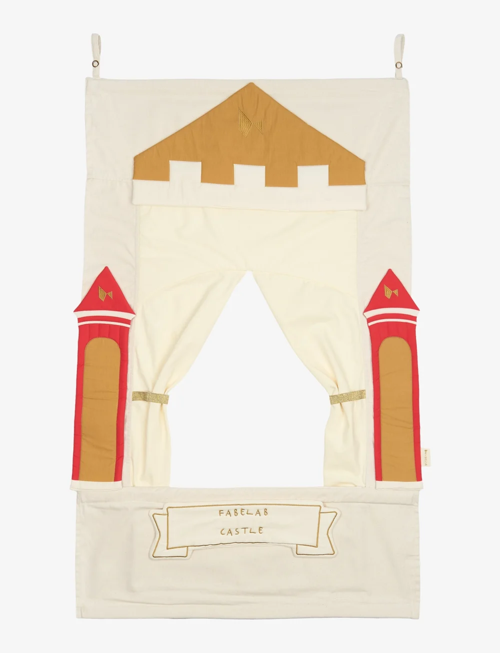 Fabelab - Theater - Base w. Castle - legetøjskøbmandsboder - natural - 1