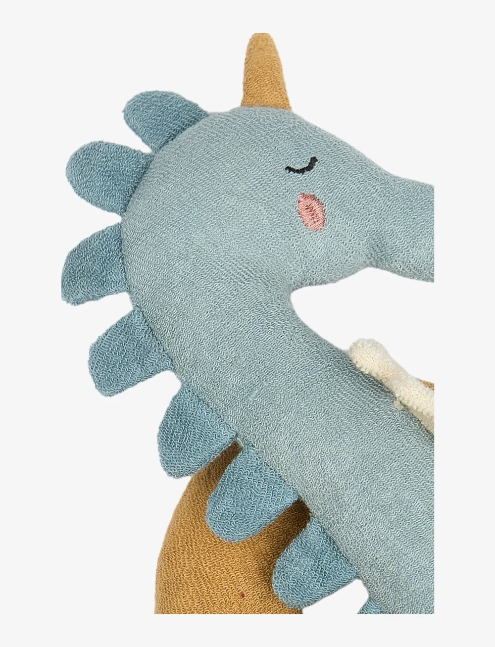 Fabelab - Rattle - Seahorse - rasseln - slate - 3